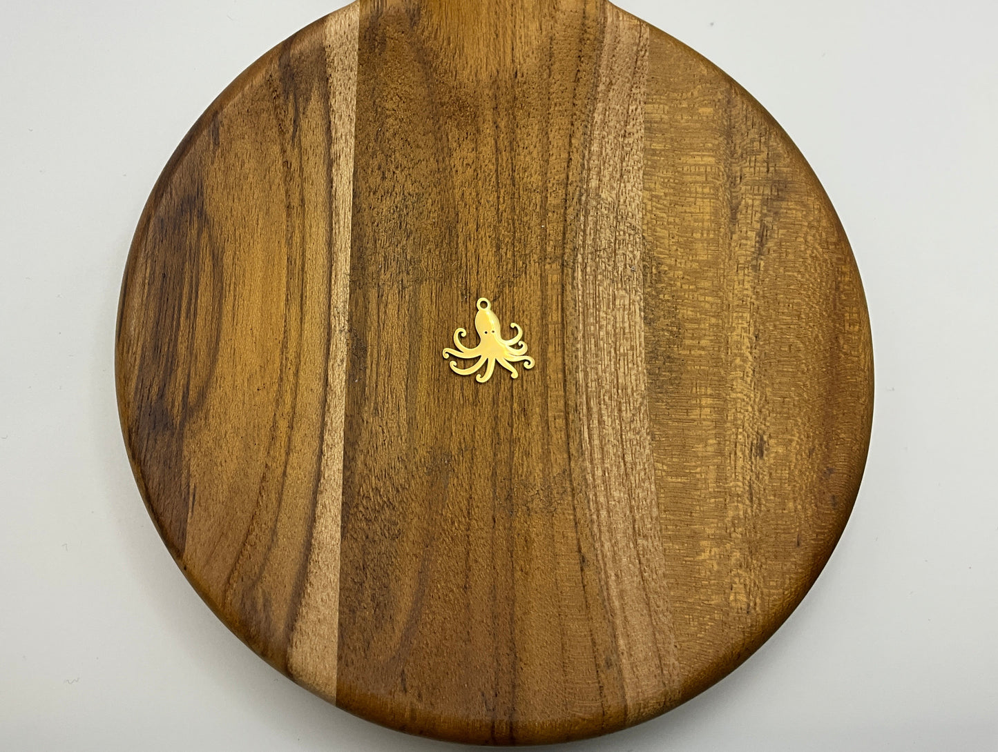 Gold octopus charm