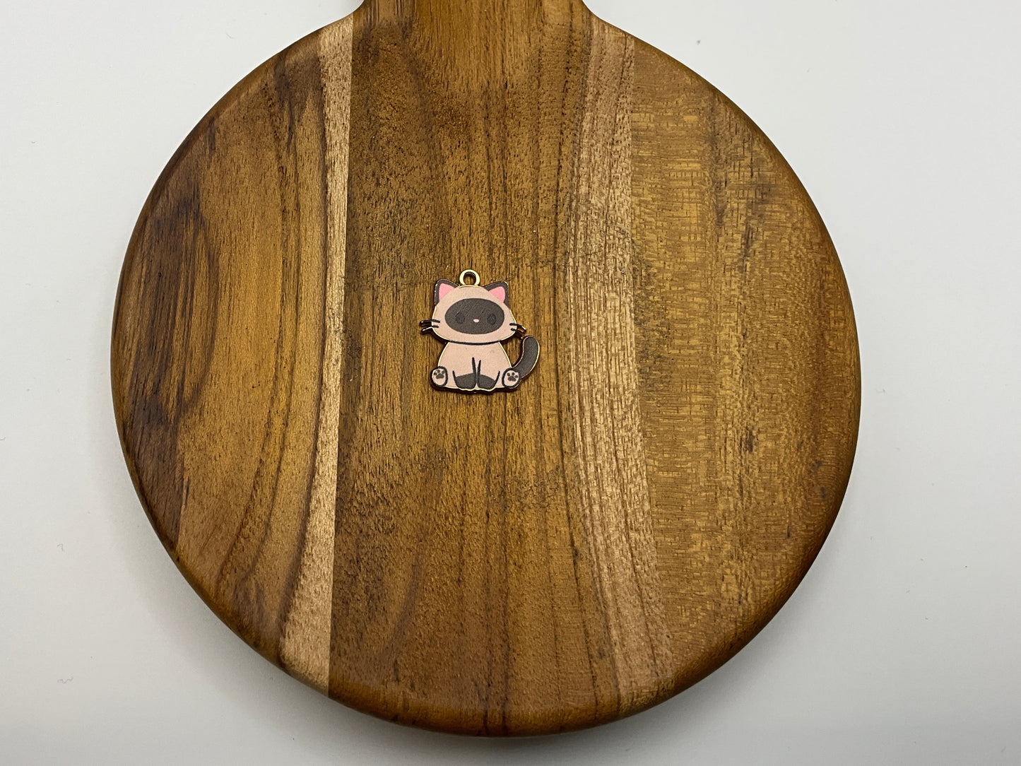 Siamese cat charm