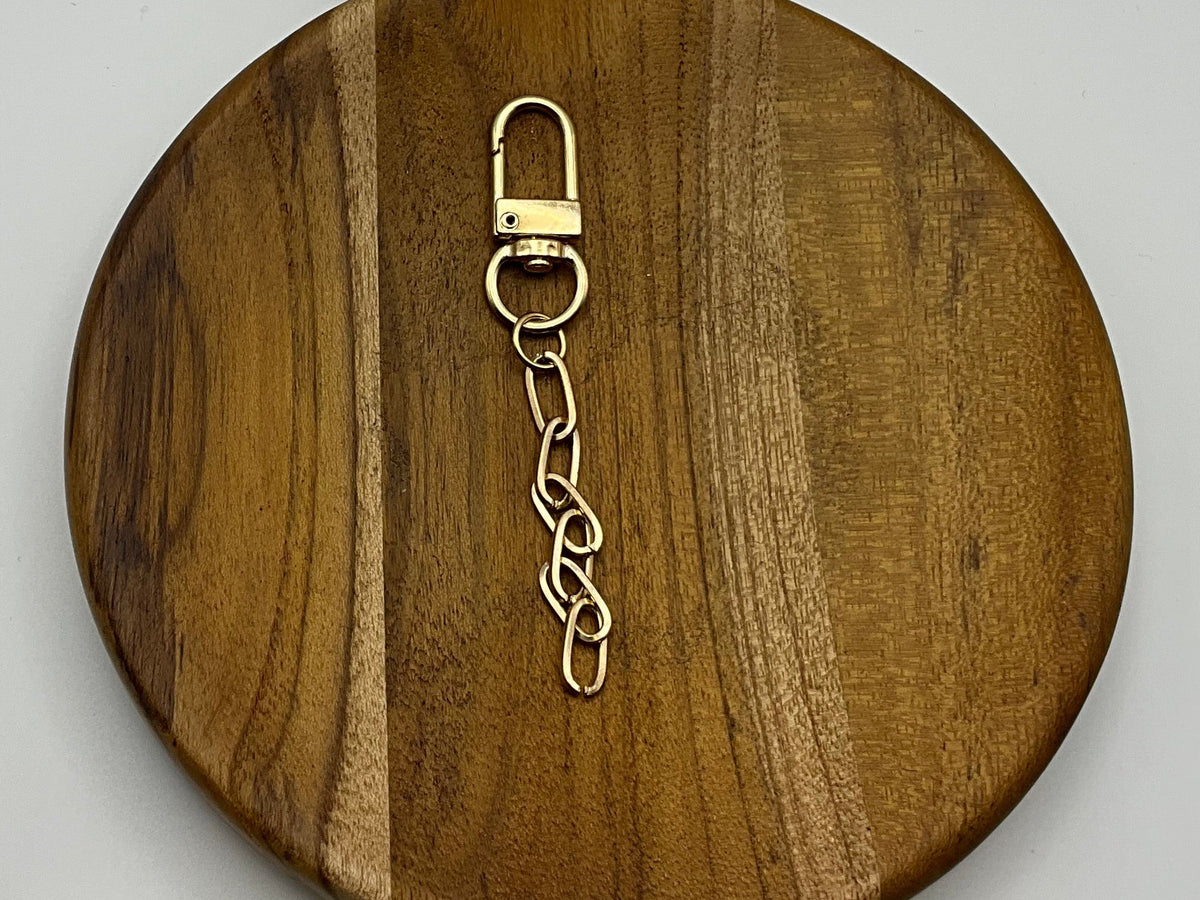 Charm Keychain Gold