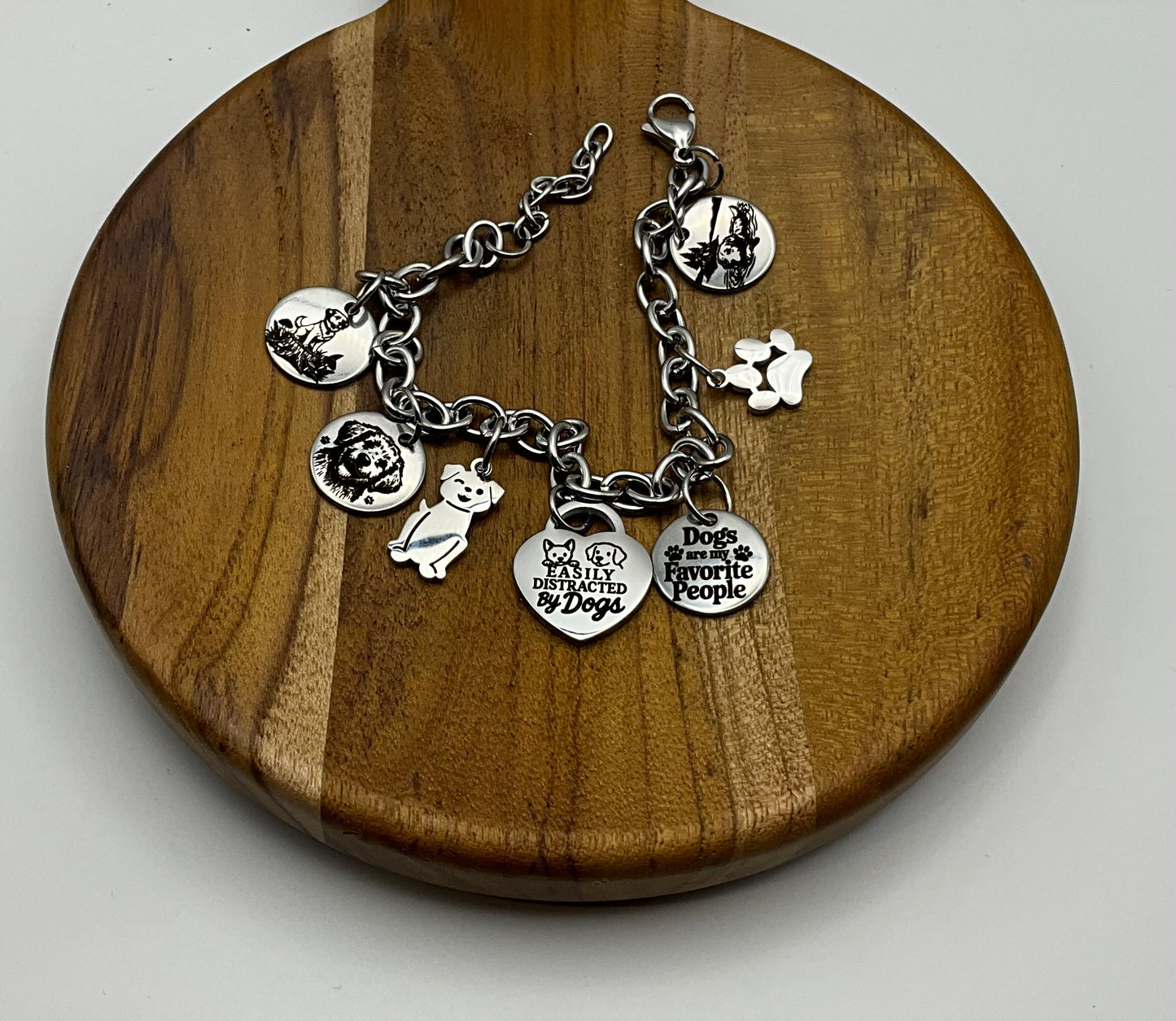 Dog Charm Bracelet