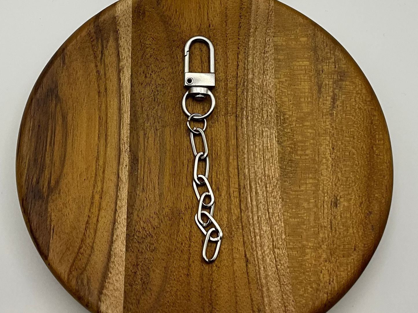 Charm Keychain Silver