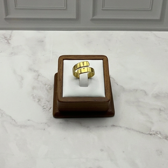 Gold Wrap Ring Adjustable