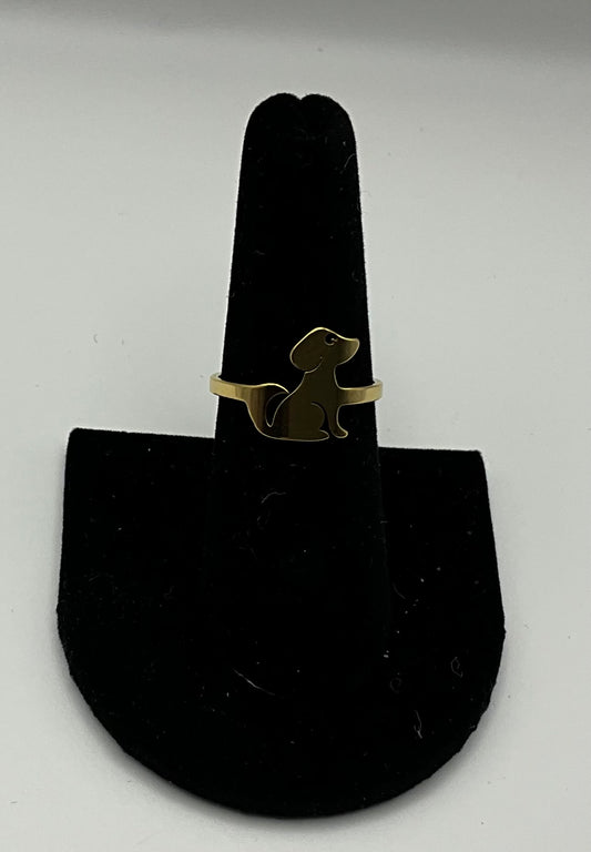 Dog ring gold