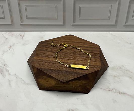 Mini Figaro Bracelet Gold