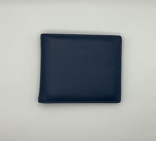 Personalized Leatherette Wallet Blue