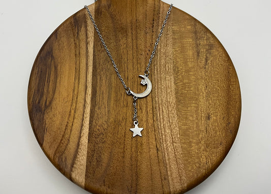 Starfall necklace Silver