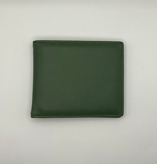 Personalized Leatherette Wallet Green