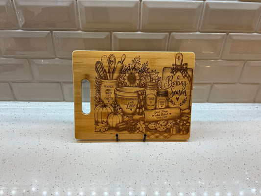 Large Bamboo Cutting Board – Texas Is My Happy Place
