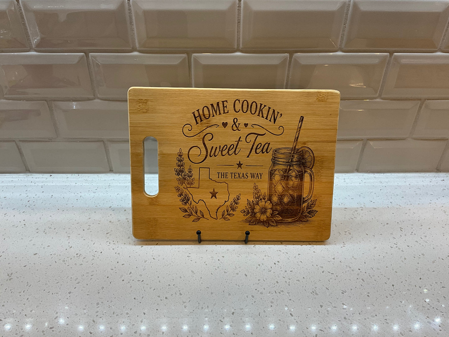 Large Bamboo Cutting Board – Home Cookin’ &amp; Sweet Tea the Texas Way