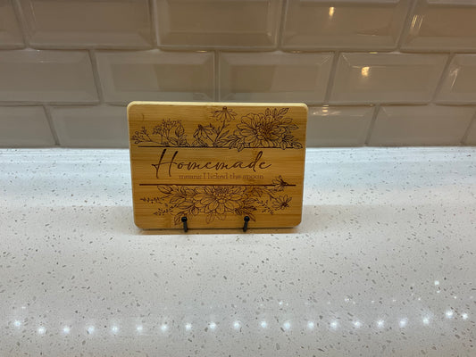 Small Bamboo Cutting Board – Homemade Means I Licked the Spoon