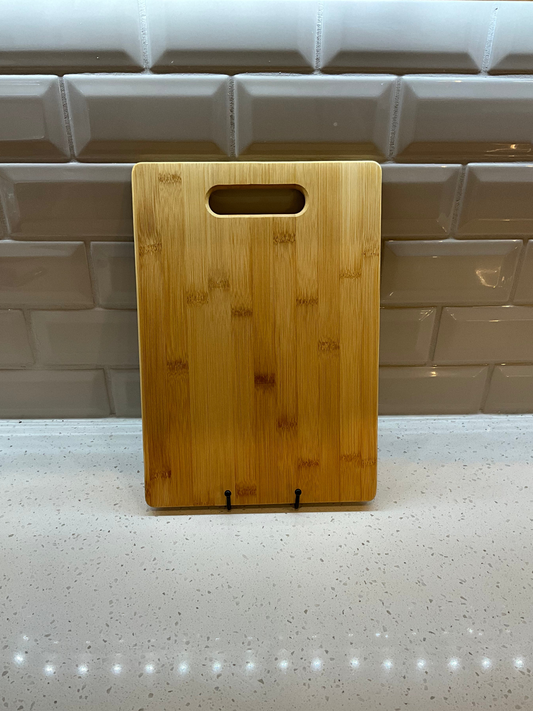 Large Bamboo Cutting Board – Custom Engraving Blank