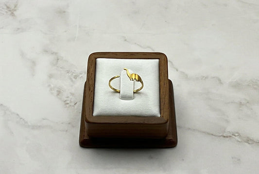 Brachiosaurus Ring Gold Adjustable