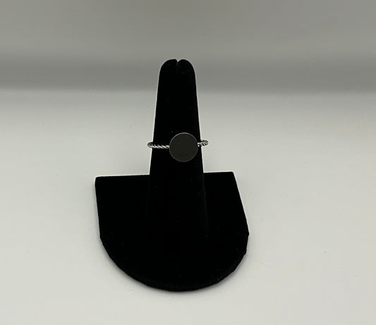 Silver Circle Ring