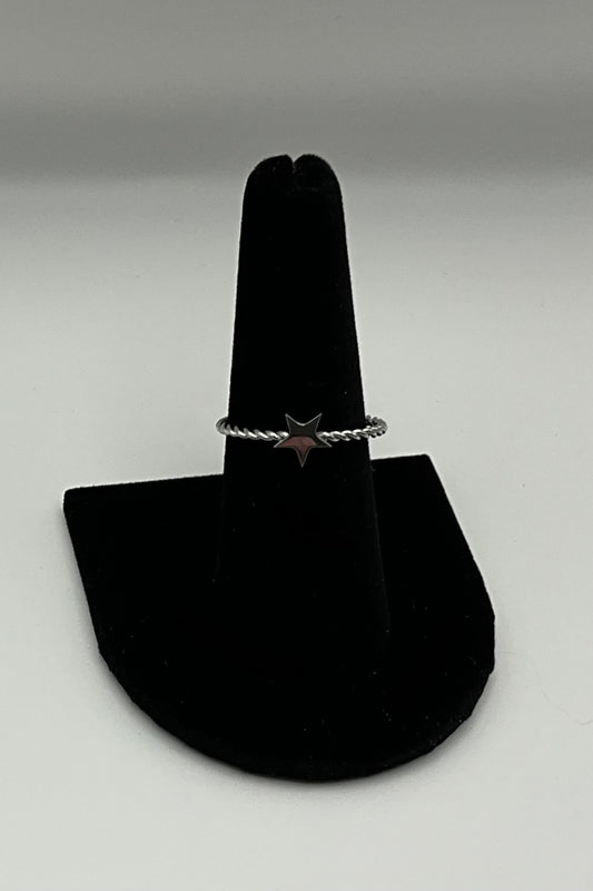 Silver Star Ring